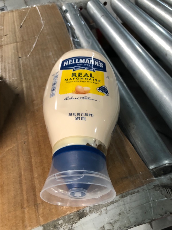 Photo 3 of * best by date 11/04/23 *
Hellmann's Real Mayonnaise Real Mayo Squeeze Bottle Pack of 6 For a Creamy Sandwich Spread 