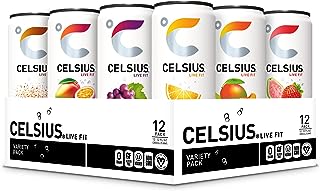 Photo 1 of CELSIUS Assorted Flavors Official Variety Pack, Functional Essential Energy Drinks, 12 Fl Oz (Pack of 12)