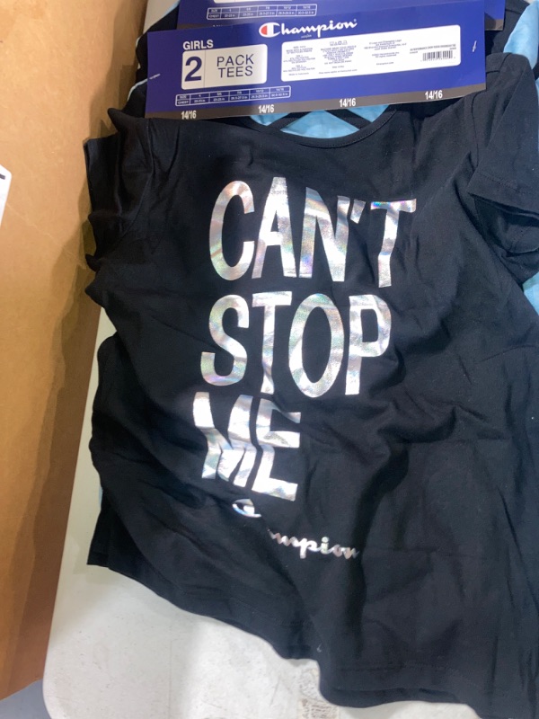 Photo 1 of Champion Girls Shirt All Day Performance Short Sleeve 14/16
