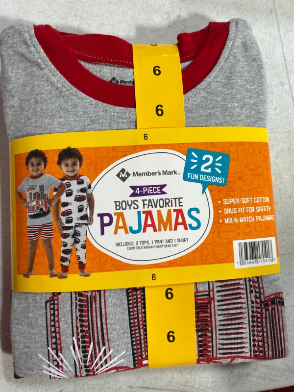 Photo 1 of 4pc Boys Favorite Pajamas 