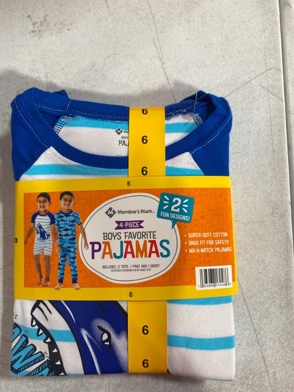 Photo 1 of 4pc Boys Favorite Pajamas 