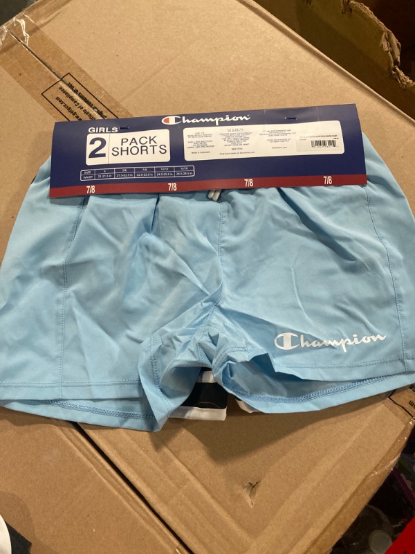 Photo 1 of Champion Girl's 2.5" Black/Blue 2-Pack 7/8