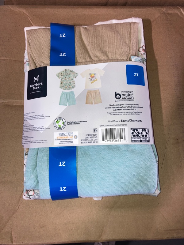 Photo 1 of Member's Mark 4-Piece My Favorite Mix & Match Playwear Set 2T