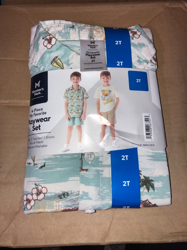 Photo 1 of Member's Mark 4-Piece My Favorite Mix & Match Playwear Set 2T