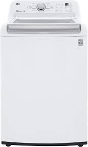 Photo 1 of LG ColdWash 5-cu ft High Efficiency Impeller Top-Load Washer (White) ENERGY STAR