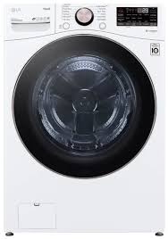 Photo 1 of LG TurboWash 360 4.5-cu ft High Efficiency Stackable Steam Cycle Smart Front-Load Washer (White) ENERGY STAR