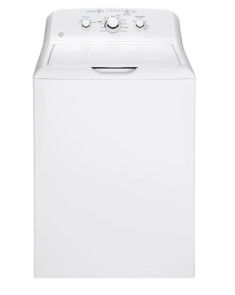 Photo 1 of GE 4.2-cu ft Agitator Top-Load Washer (White)