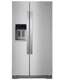 Photo 1 of Whirlpool 28.4-cu ft Side-by-Side Refrigerator with Ice Maker