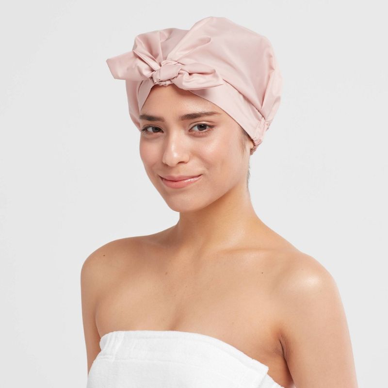 Photo 2 of 8pk Towel Twisters Fashion Pack & Shower Cap Pink