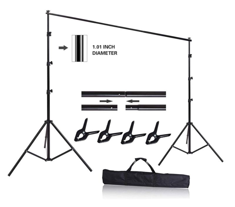 Photo 1 of 10x8.5ft Adjustable Backdrop Stand