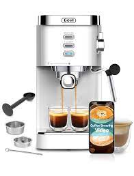 Photo 1 of **SEE NOTES**
Gevi 20 Bar High Pressure Espresso Machines, Expresso Coffee Machine with Milk Frother for Espresso, Latte Macchiato, Cuppuccino,1.2L Water Tank, 1350W
