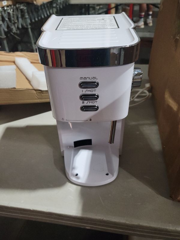 Photo 4 of **SEE NOTES**
Gevi 20 Bar High Pressure Espresso Machines, Expresso Coffee Machine with Milk Frother for Espresso, Latte Macchiato, Cuppuccino,1.2L Water Tank, 1350W
