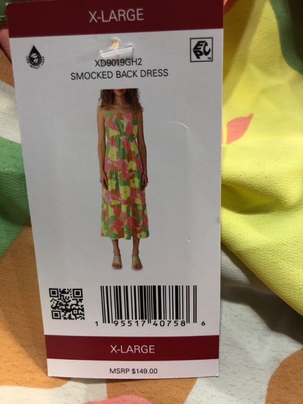 Photo 1 of Social Standard by Sanctuary Ladies Tank Smocked Back Dress SIZE XL 
