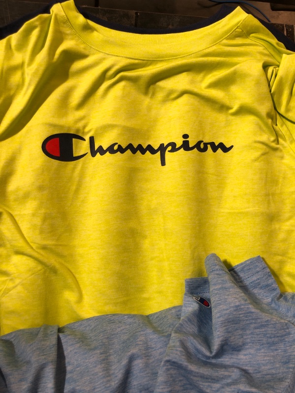 Photo 5 of Champion Boys 10-Pack Short Sleeve Crew Tee - Comfortable and Versatile, 18/20 + 14/16
