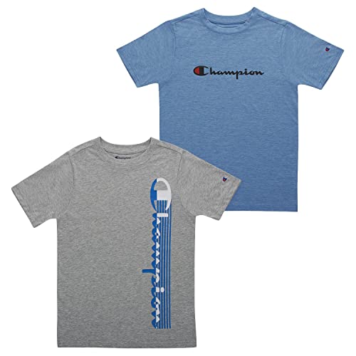 Photo 1 of Champion Boys 10-Pack Short Sleeve Crew Tee - Comfortable and Versatile, 18/20 + 14/16
