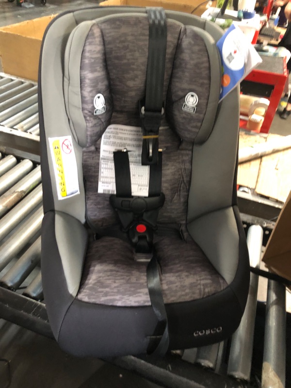 Photo 3 of Cosco Mighty Fit 65 DX Convertible Car Seat (Heather Onyx Gray)