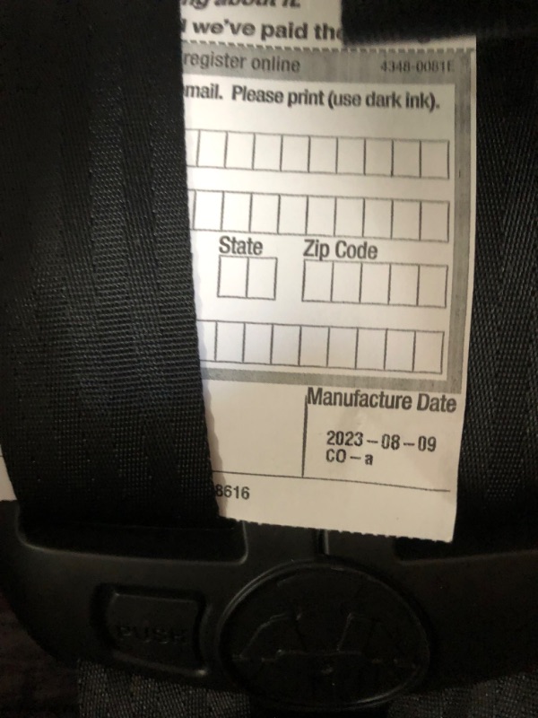 Photo 2 of Cosco Mighty Fit 65 DX Convertible Car Seat (Heather Onyx Gray)