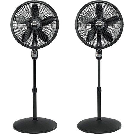 Photo 1 of  18 in. Adjustable Cyclone Pedestal Fan - 3-Speeds
