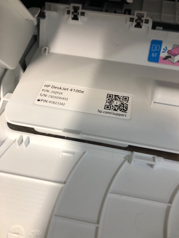 Photo 3 of HP DeskJet 4100e Wireless Color Inkjet Printer