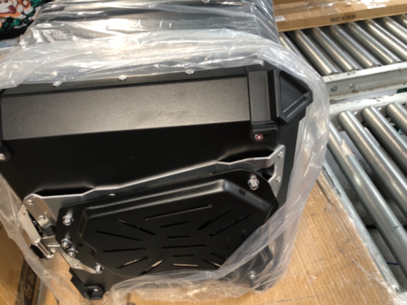 Photo 3 of iproods Motorcycle Top Case, Aluminum Universal Motorcycle Tail Box,