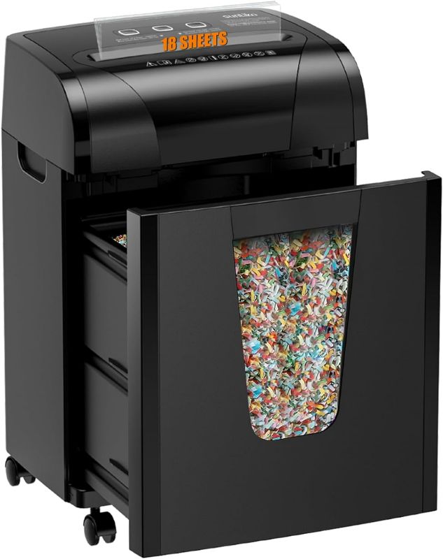 Photo 1 of Suntiko Paper Shredder, 18-Sheet Cross Cut Level P-4