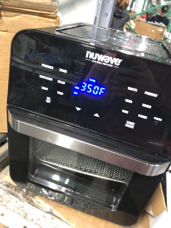 Photo 2 of **SEE NOTES**NUWAVE Brio Air Fryer Smart Oven, 15.5-Qt X-Large Family Size