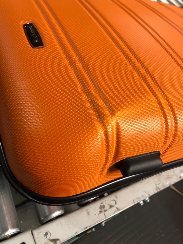 Photo 3 of **SEE NOTES**Rockland Orange Melbourne 20 Expandable Abs Carry on 