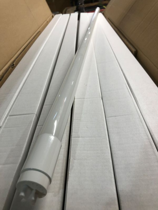 Photo 4 of LightingWill LED T8 Light Tube 4FT, Warm White 3000K-3500K, Dual-End