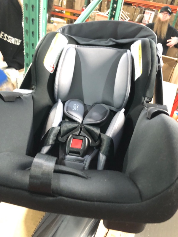 Photo 3 of Britax Willow S Infant Car Seat with Alpine Base, ClickTight Technology, Graphite Onyx