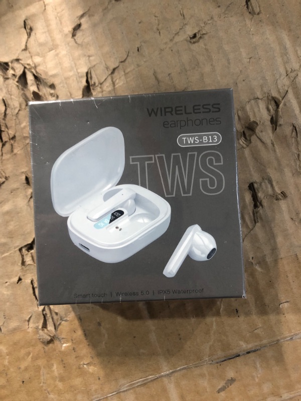 Photo 4 of Wireless Earbuds Bluetooth 5.3 Headphones 40Hrs Playtime with LED Display for iphone