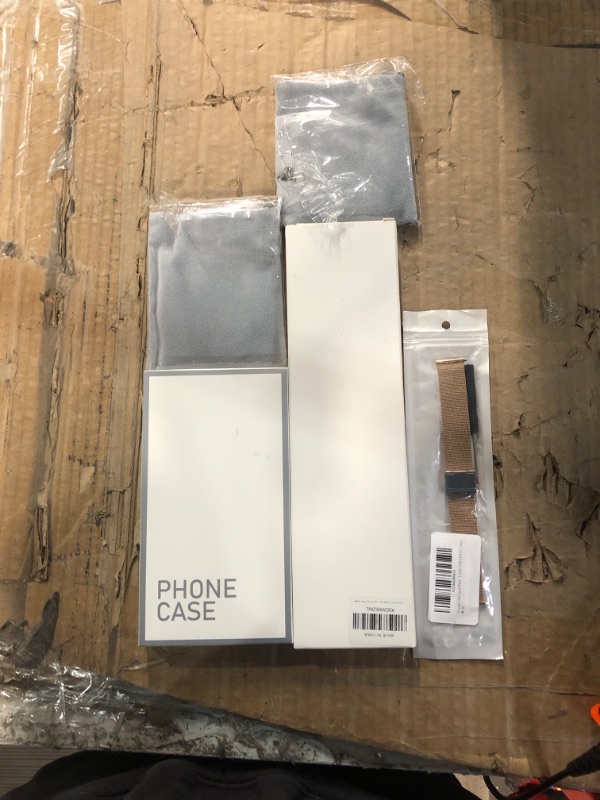 Photo 3 of non refundable iphone bundle, iphone 12 case, apple watch bands.