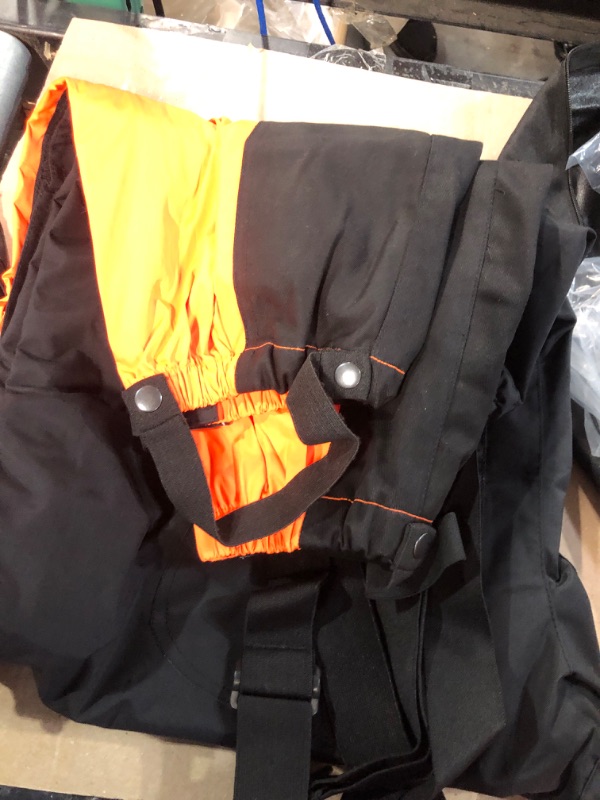 Photo 5 of **NEW**
Milwaukee Leather SH233102 Men's Black and Orange Water Resistant Rain Suit with Reflective Tape- 4XL