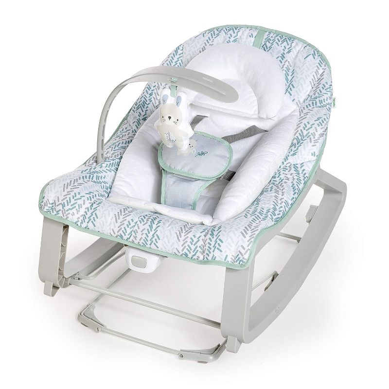 Photo 1 of **USED- MISSING SOME ITEMS**
Ingenuity Keep Cozy 3-in-1 Grow with Me Vibrating Baby Bouncer Seat (Spruce)