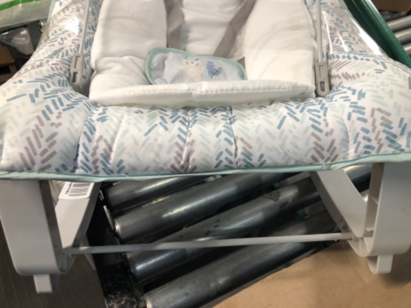 Photo 2 of **USED- MISSING SOME ITEMS**
Ingenuity Keep Cozy 3-in-1 Grow with Me Vibrating Baby Bouncer Seat (Spruce)