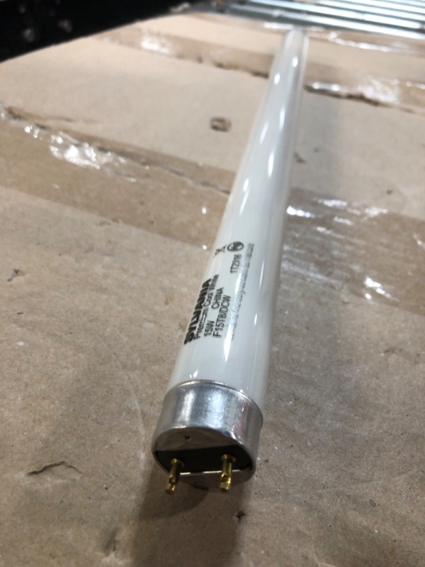 Photo 3 of **NEW OPEN FOR INSPECTION**
SYLVANIA 48" T8 Octron Fluorescent Tube Ecologic Lamp, (22433) Cool White