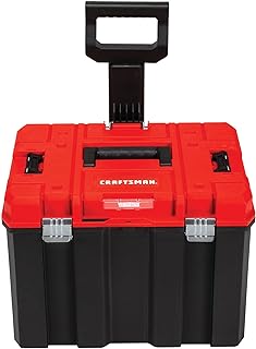 Photo 1 of **USED BUT LOOKS NEW**
CRAFTSMAN VERSASTACK Rolling Tool Box with Wheels, Lockable, Red, 20 Inch (CMST17835)
