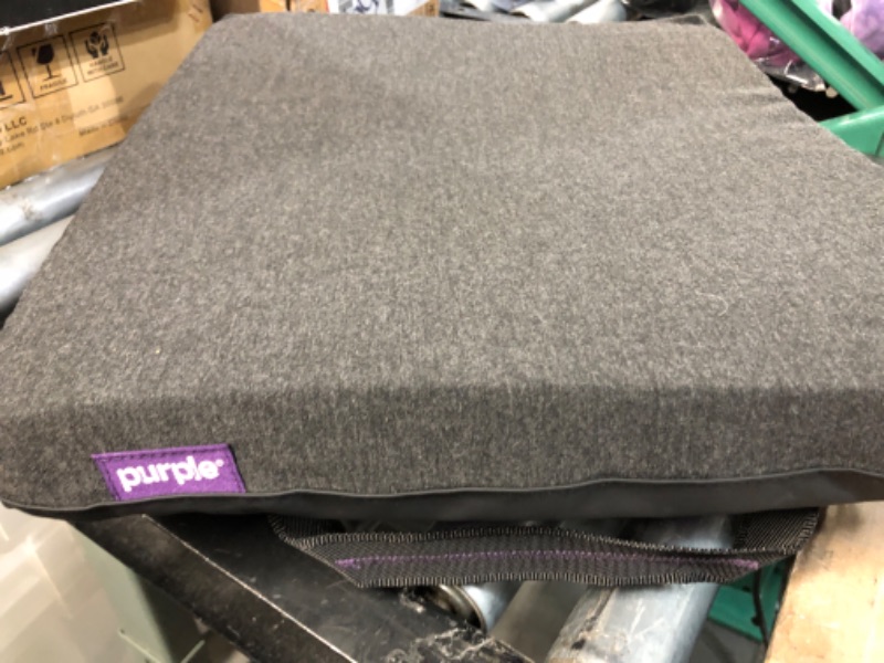 Photo 3 of Purple Royal Seat Cushion - Seat Cushion for The Car Or Office Chair - Temperature Neutral Grid