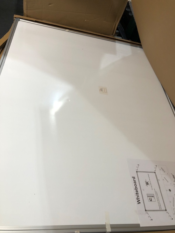 Photo 2 of DexBoard Magnetic Dry Erase Board with Pen Tray, 40" x 30"