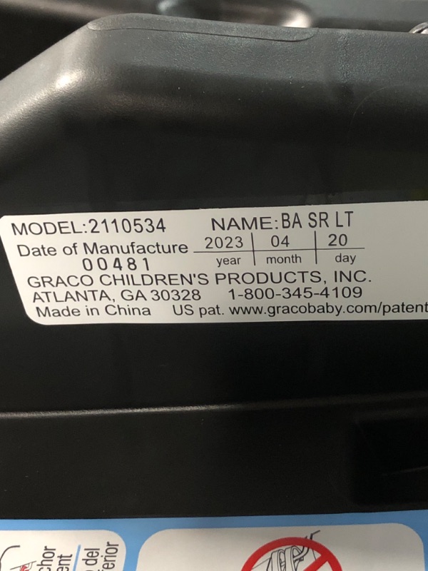 Photo 4 of **MANUFACTURED: 04/20/2023 -USED BUT LOOKS NEW*
Graco SnugRide Lite Infant Car Seat Base, Black