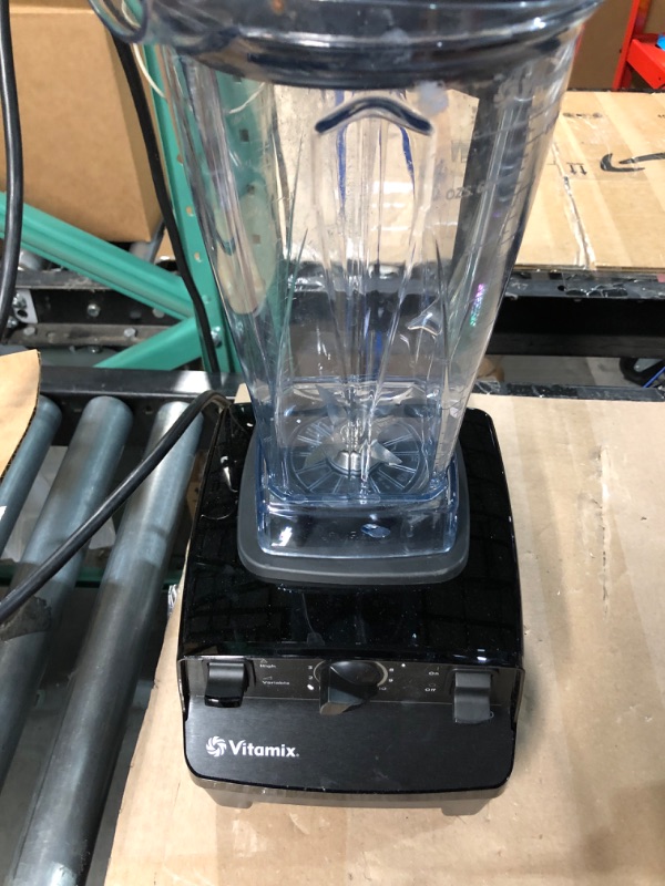 Photo 2 of **HAS BEEN USED- TURNS ON(UNABLE TO FULLY TEST)**
Vitamix 5200 Blender Professional-Grade, Self-Cleaning 64 oz Container, Black - 001372 Black Blender