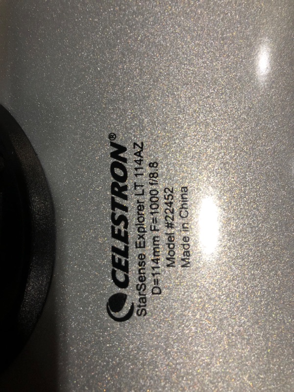 Photo 9 of ***SOFTWARE ACTIVATION COUPON DOES NOT WORK - SEE NOTES***
Celestron – StarSense Explorer LT 114AZ Smartphone App-Enabled Telescope