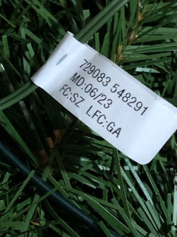 Photo 4 of **UNABLE TO TEST**
National Tree Company Pre-Lit Artificial Christmas Wreath, Green 24 Inches