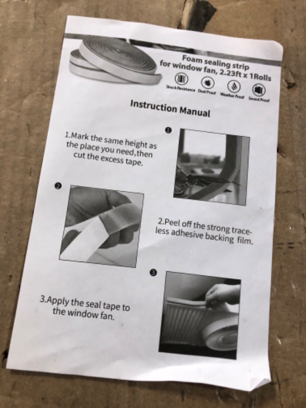 Photo 5 of **NEW OPEN FOR INSPECTION- TURNS ON**
Shinic 9-Inch Twin Window Fan with Remote