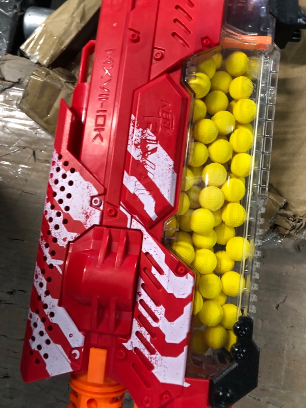 Photo 3 of **USED BUT LOOKS NEW- UNABLE TO TEST**
NERF Rival Nemesis MXVII-10K, Red
