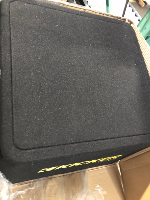 Photo 1 of KICKER 44VCWC124 600w 12" Loaded Ported Subwoofer Enclousre 4-Ohm CompC Sub Box