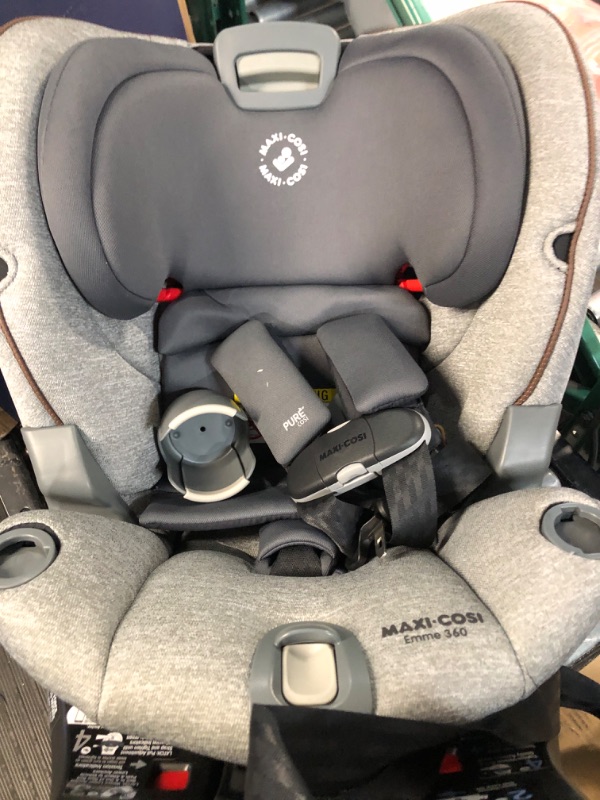 Photo 3 of **MANUFACTURE: 07-07-2023**
Maxi-Cosi Emme 360 Rotating All-in-One Convertible Car Seat, Urban Wonder