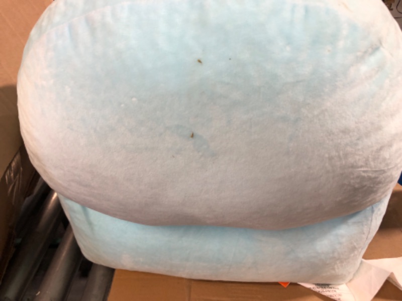 Photo 5 of **VERY DIRTY**
Idea Nuova Nickelodeon Blues Clues Sherpa Figural Toddler Bean Bag Chair with Sherpa Trim, Ages 3+