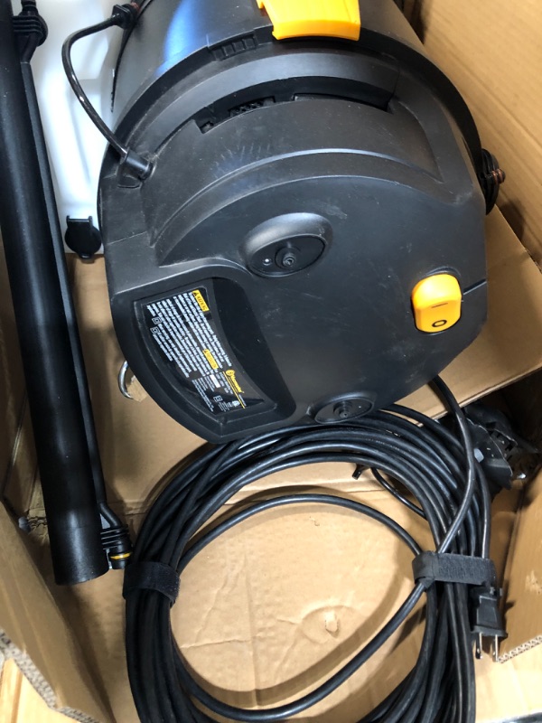 Photo 3 of **HAS BEEN USED- UNABLE TO TEST**
Vacmaster VK809PWR 0201 8 Gallon 5.5 Peak HP Wet/Dry/Upholstery Shampoo Vacuum Cleaner 8 Gallon Upgrade