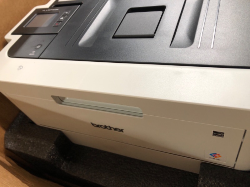 Photo 5 of **LOOKS NEW- UNABLE TO FULLY TEST**
Brother RHL-L3270CDW Refurbished Compact Wireless Digital Color Printer  Model: RHLL3270CDW