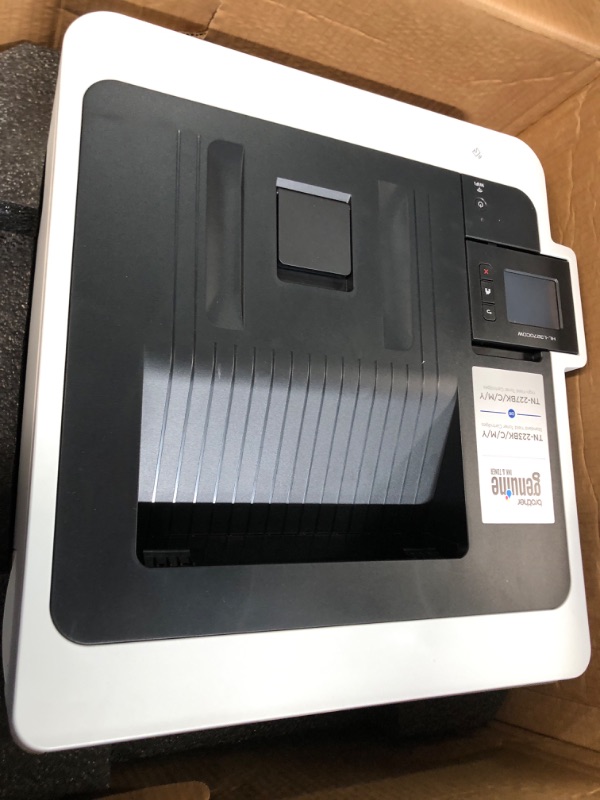 Photo 2 of **LOOKS NEW- UNABLE TO FULLY TEST**
Brother RHL-L3270CDW Refurbished Compact Wireless Digital Color Printer  Model: RHLL3270CDW